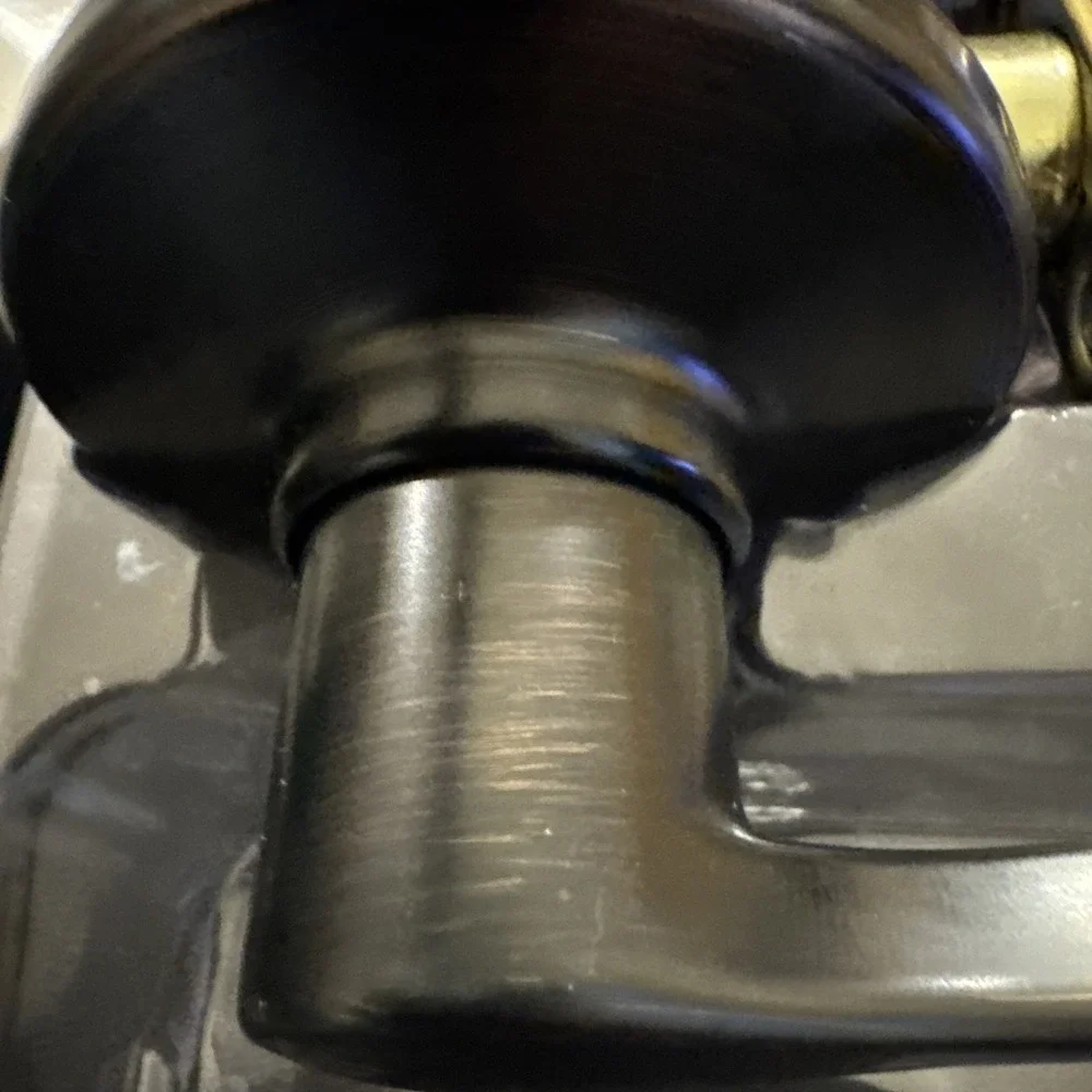Kwikset Balboa Venetian‎ Bronze Hall/Closet Door Handle with Microban Technology